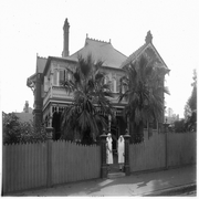 Main entrance, Tresillian Home, Petersham